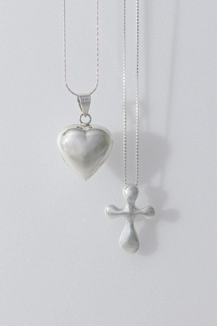WEB限定 silver925 twinカラーネックレス | Rarupaputi