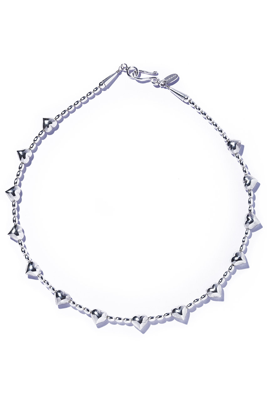 quip queint chunky heart ネックレス (シルバー, F) クイップ クエイント ELLE SHOP quip queint chunky heart ネックレス (シルバー, F) クイップ クエイント ELLE SHOP