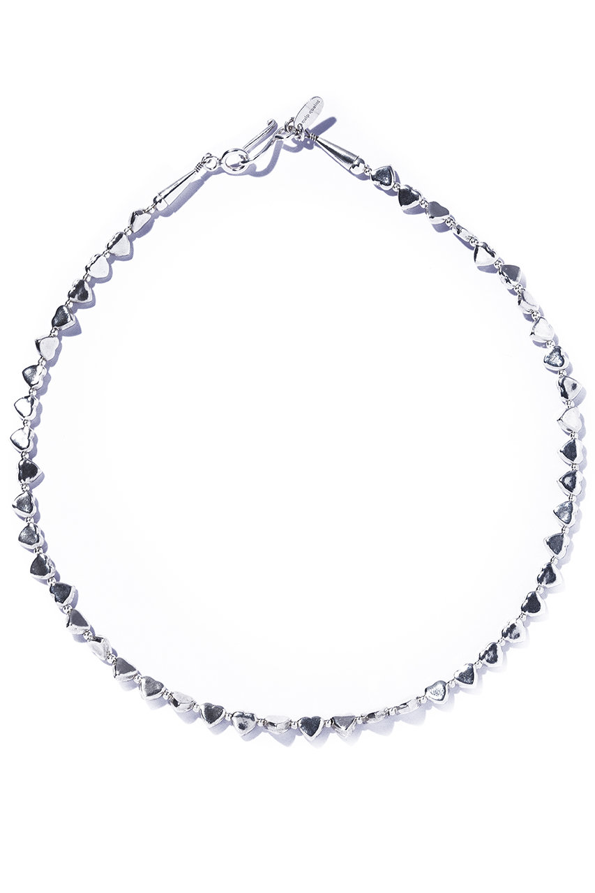 quip queint press heart ネックレス (シルバー, F) クイップ クエイント ELLE SHOP quip queint press heart ネックレス (シルバー, F) クイップ クエイント ELLE SHOP