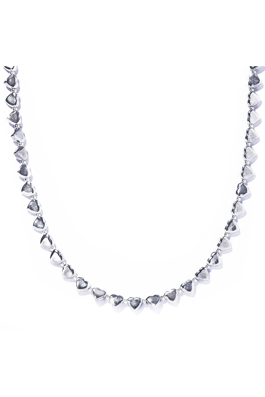 quip queint press heart middle ネックレス (シルバー, F) クイップ クエイント ELLE SHOP quip queint press heart middle ネックレス (シルバー, F) クイップ クエイント ELLE SHOP