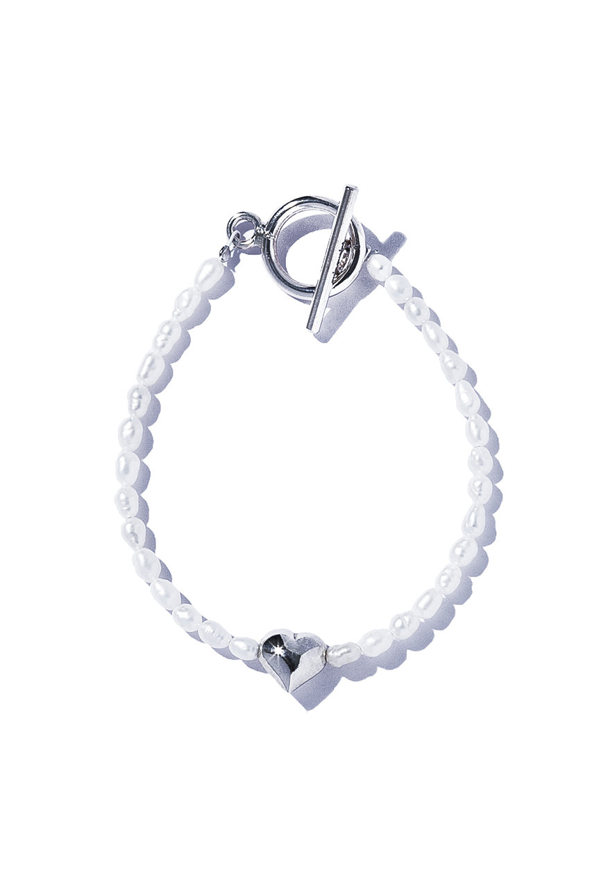 quip queint noan pearl ブレスレット (シルバー, F) クイップ クエイント ELLE SHOP