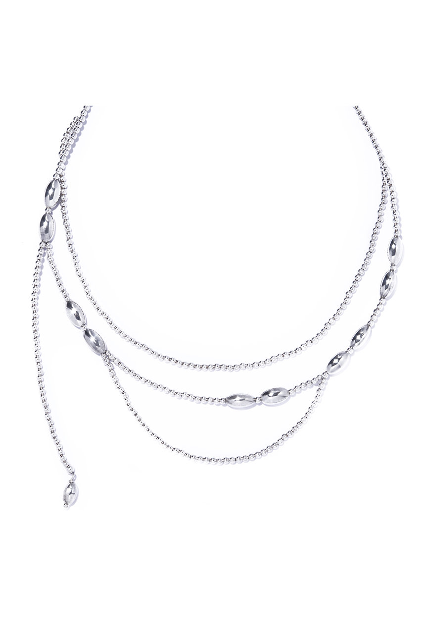 クイップ クエイント/quip queintのgerme layer ネックレス(シルバー/QU247)