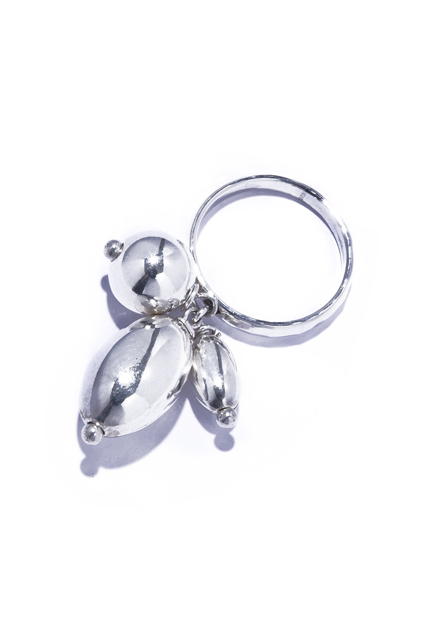 quip queint germe triple リング (シルバー, 11号) クイップ クエイント ELLE SHOP