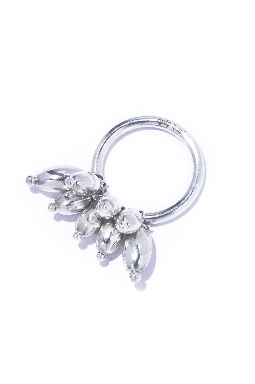 quip queint germe リング (シルバー, 11号) クイップ クエイント ELLE SHOP