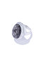 【予約販売】oval nebula リング (ブラックルチルクォーツ) クイップ クエイント/quip queint