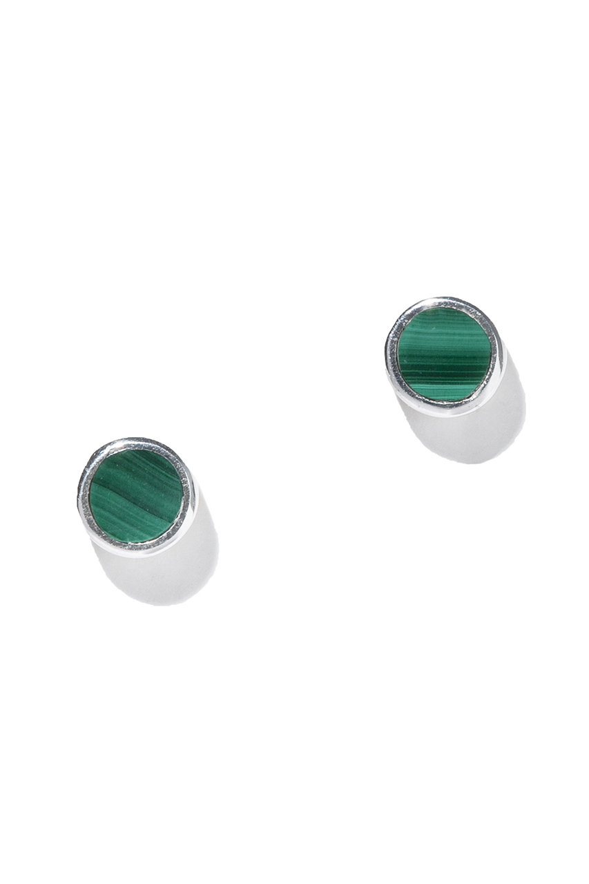 クイップ クエイント/quip queintの【予約販売】palette malachite ピアス(マラカイト/QU314)