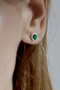 【予約販売】palette malachite ピアス クイップ クエイント/quip queint