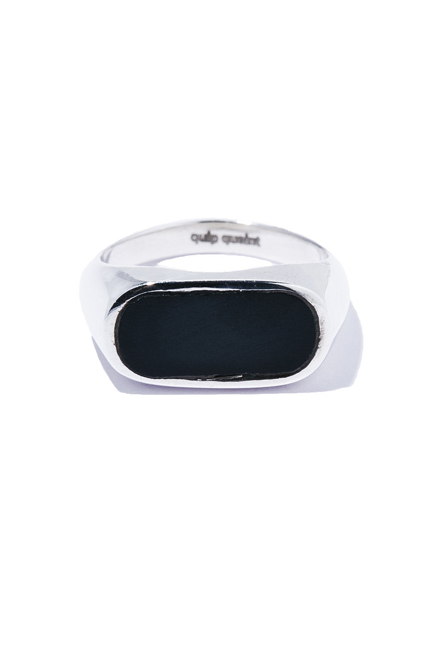 クイップ クエイント/quip queintの【予約販売】palette onyx リング(オニキス/QU320)