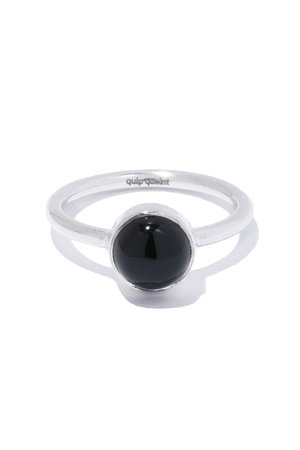 クイップ クエイント/quip queintの【予約販売】orbit リング (オニキス)(150400/150401)