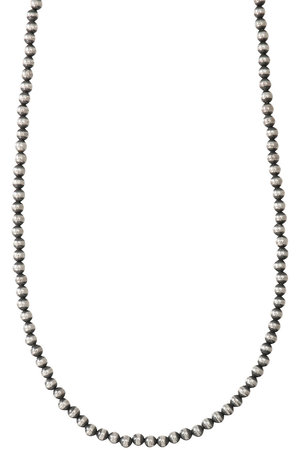 エリッカ ニコラス ビゲイ/ERICKA NICOLAS BEGAYのナバホパール 4mm ネックレス(150200/150201)