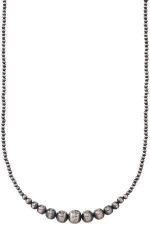 エリッカ ニコラス ビゲイ/ERICKA NICOLAS BEGAYのナバホパールMIX 3mmネックレス(150200/150201)