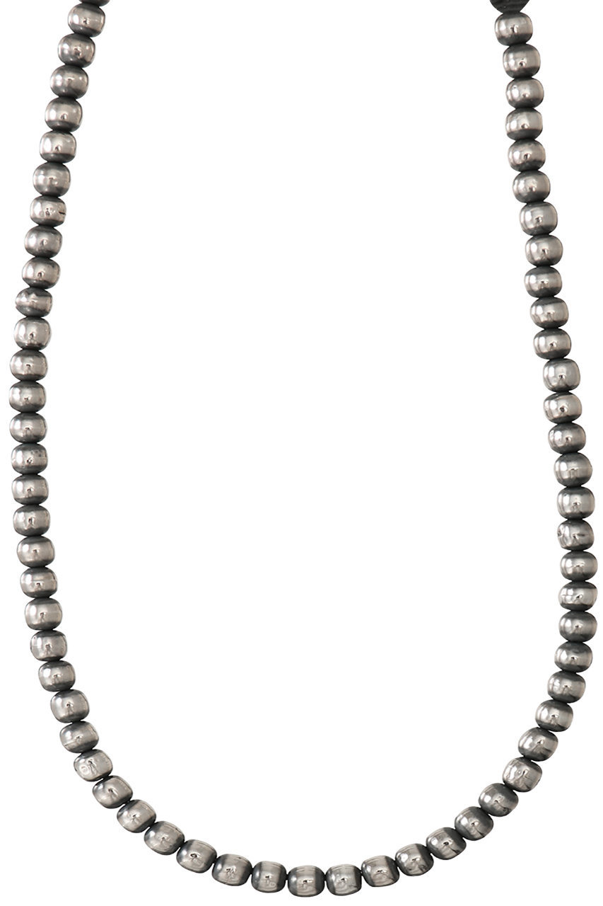 エリッカ ニコラス ビゲイ/ERICKA NICOLAS BEGAYの6mm ナバホパール ネックレス（45㎝）(オキシダイズド/NPN-6-45)