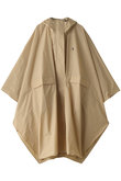 無地ポケッタブルポンチョ