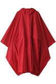 無地ポケッタブルポンチョ