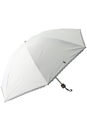 ポロ ラルフ ローレン（レイングッズ・アマガサ・ヒガサ）/POLO RALPH LAUREN（レイングッズ・雨傘・日傘）の晴雨兼用 先染めストライプスカラ刺繍ミニ傘(149900/149901)