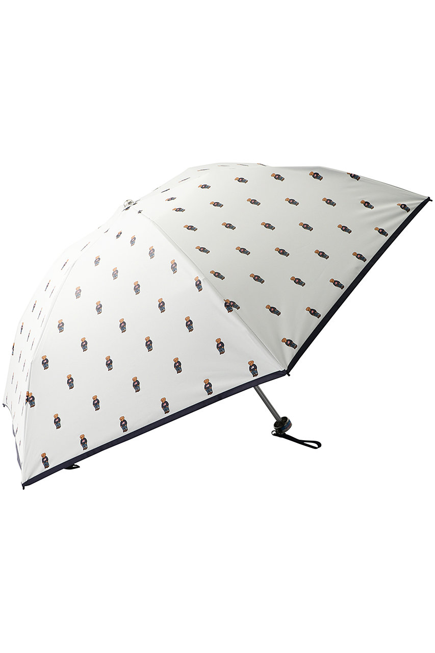 【新品タグ付き】ポロラルフローレン 晴雨兼用中傘 ロゴ