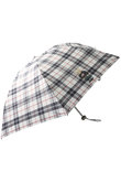 晴雨兼用チェックベアプリントミニ傘