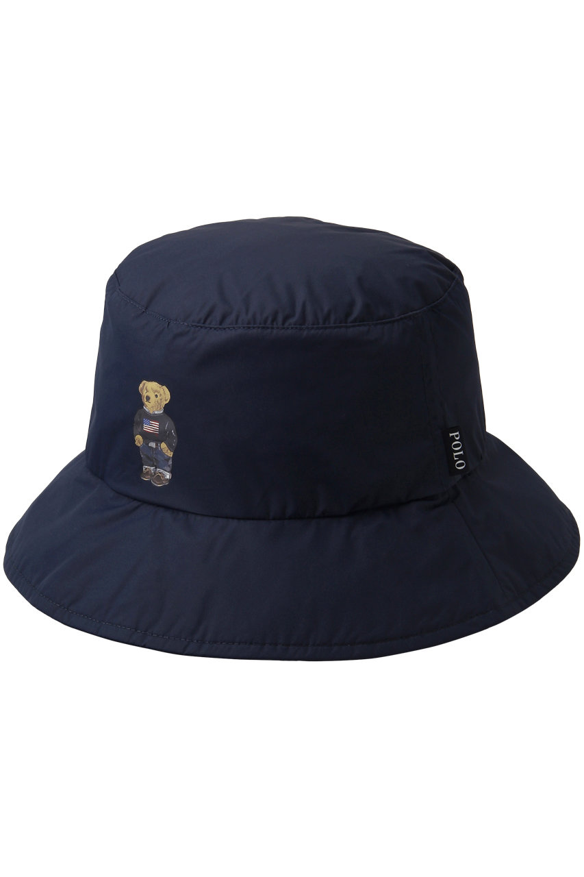 ポロ ラルフ ローレン(レイングッズ・アマガサ・ヒガサ)/POLO RALPH LAUREN(レイングッズ・雨傘・日傘)のベア レインハット ポケッタブル(ネイビーブルー/23-119-13295-02 74-01)