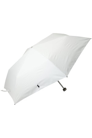 ポロ ラルフ ローレン(レイングッズ・アマガサ・ヒガサ)/POLO RALPH LAUREN(レイングッズ・雨傘・日傘)の晴雨兼用楽ミニ PPロゴ刺繍傘(149900/149901)
