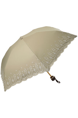 ポロ ラルフ ローレン(レイングッズ・アマガサ・ヒガサ)/POLO RALPH LAUREN(レイングッズ・雨傘・日傘)の晴雨兼用フローラル刺繍ミニ傘(149900/149901)