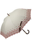 晴雨兼用フローラル刺繍ショート長傘 ポロ ラルフ ローレン(レイングッズ・アマガサ・ヒガサ)/POLO RALPH LAUREN(レイングッズ・雨傘・日傘)