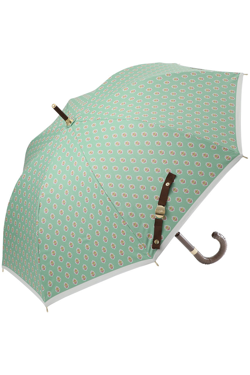 ポロ ラルフ ローレン(レイングッズ・アマガサ・ヒガサ)/POLO RALPH LAUREN(レイングッズ・雨傘・日傘)の【晴雨兼用】長傘小花プリント(グリーン/22-119-12337-06-81)