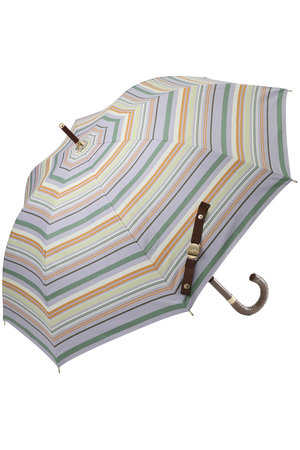 ポロ ラルフ ローレン(レイングッズ・アマガサ・ヒガサ)/POLO RALPH LAUREN(レイングッズ・雨傘・日傘)の【晴雨兼用】長傘ボーダー柄(149900/149901)