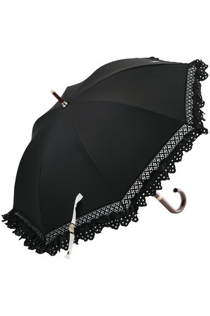 ポロ ラルフ ローレン(レイングッズ・アマガサ・ヒガサ)/POLO RALPH LAUREN(レイングッズ・雨傘・日傘)の【晴雨兼用】長傘エンブフリル(149900/149901)