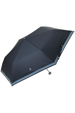 ポロ ラルフ ローレン(レイングッズ・アマガサ・ヒガサ)/POLO RALPH LAUREN(レイングッズ・雨傘・日傘)の【晴雨兼用】折畳傘PPボーダー(149900/149901)
