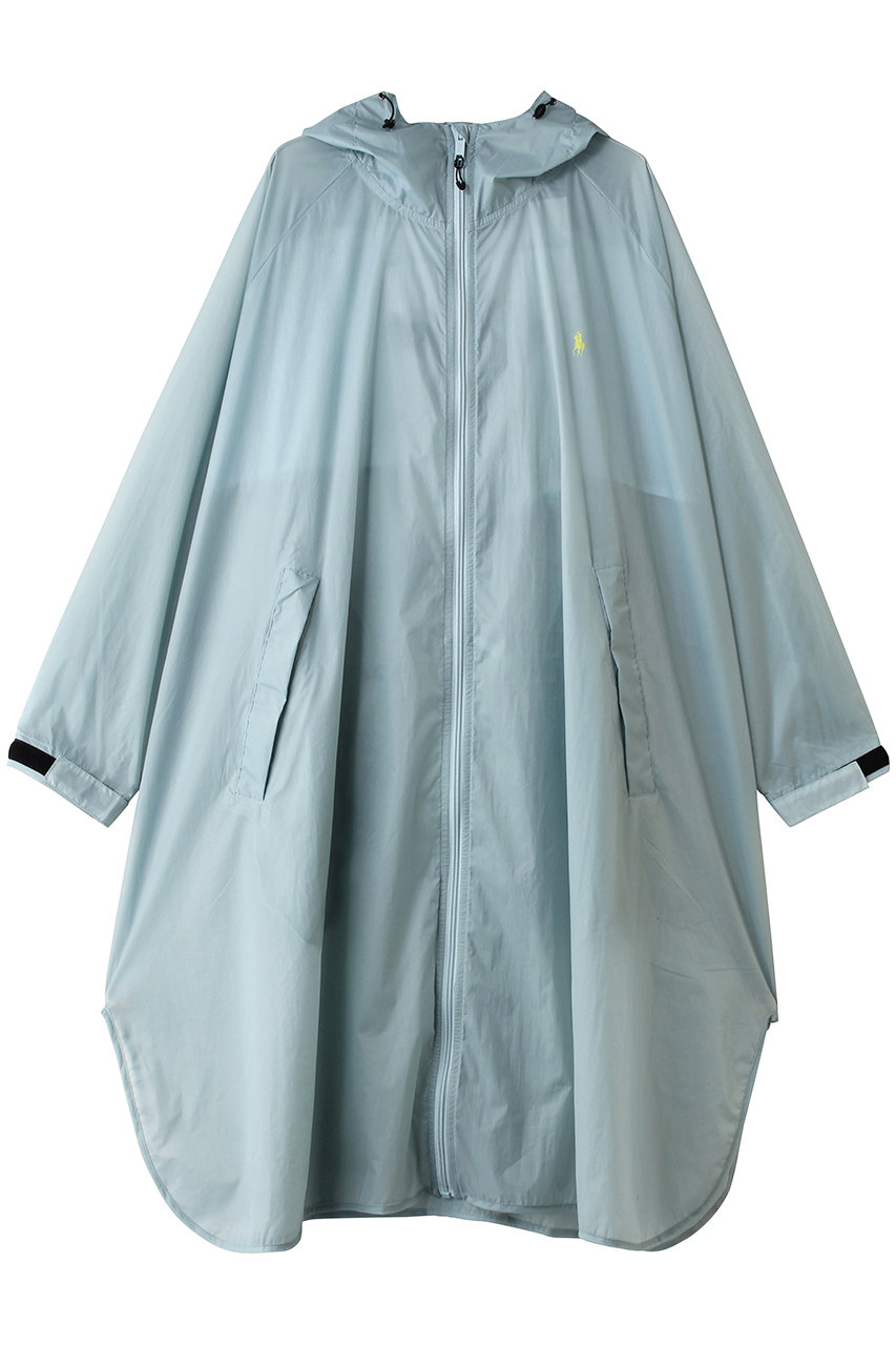 ポロ ラルフ ローレン(レイングッズ・アマガサ・ヒガサ)/POLO RALPH LAUREN(レイングッズ・雨傘・日傘)のナイロンワッシャー20D コンパクトレインコート(ライトグレー/23-119-13335-00-74)