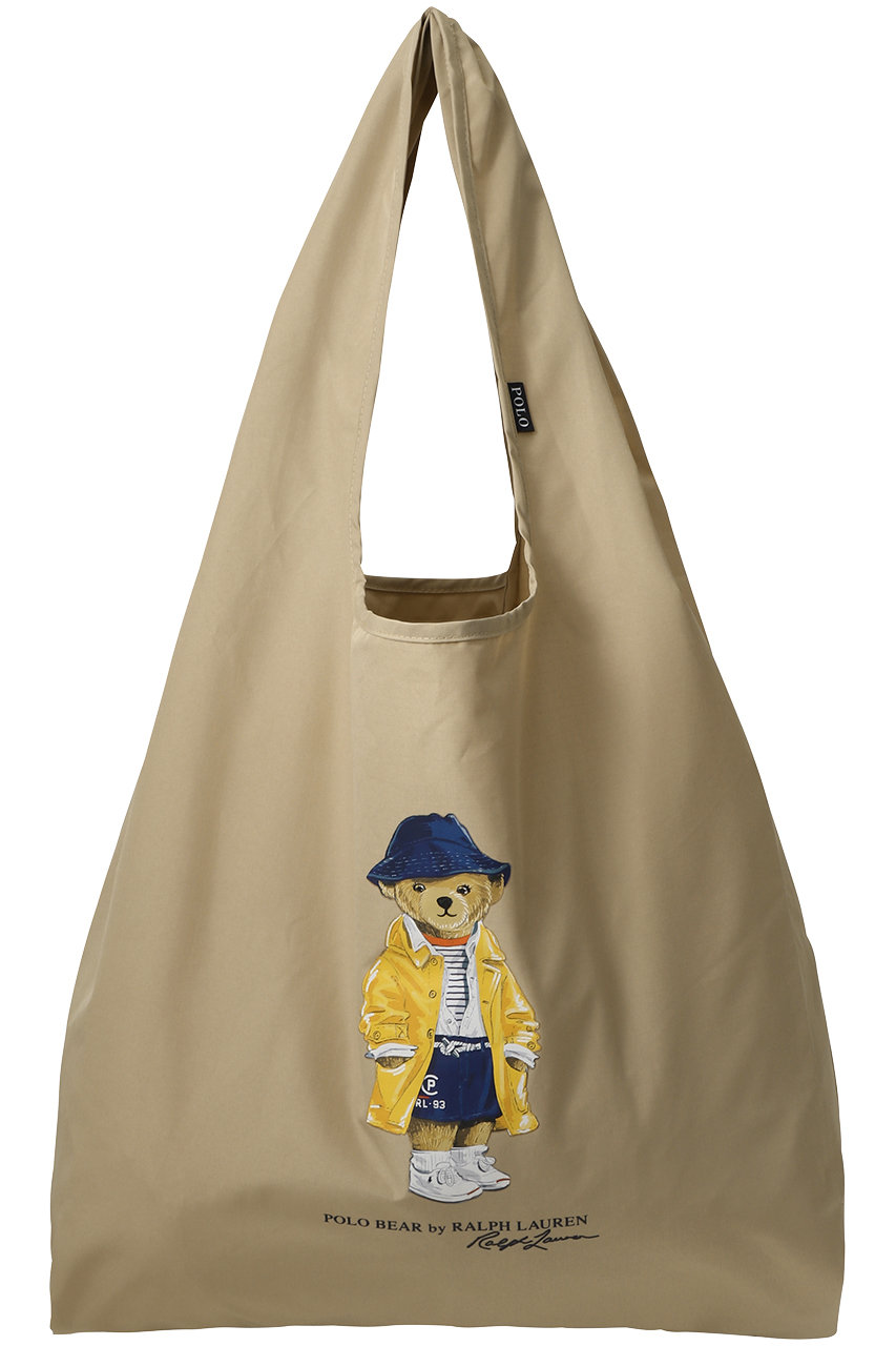 ポロ ラルフ ローレン(レイングッズ・アマガサ・ヒガサ)/POLO RALPH LAUREN(レイングッズ・雨傘・日傘)のポケッタブルレインバッグシーズナルベア(ベージュ/23-119-13337-08-83)