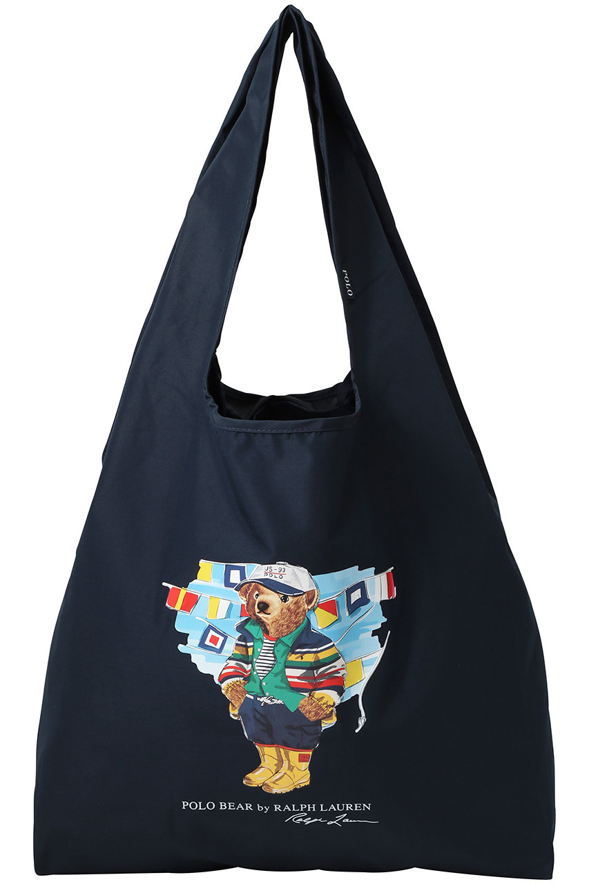 ポロ ラルフ ローレン(レイングッズ・アマガサ・ヒガサ)/POLO RALPH LAUREN(レイングッズ・雨傘・日傘)のポケッタブルレインバッグシーズナルベア(ディープブルー/23-119-13337-08-83)
