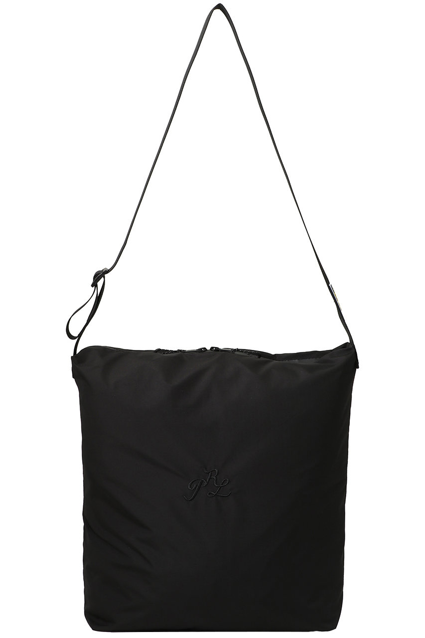 ポロ ラルフ ローレン(レイングッズ・アマガサ・ヒガサ)/POLO RALPH LAUREN(レイングッズ・雨傘・日傘)の撥水ショルダーBAGロゴ刺繍(ブラック/23-119-13338-08-83)