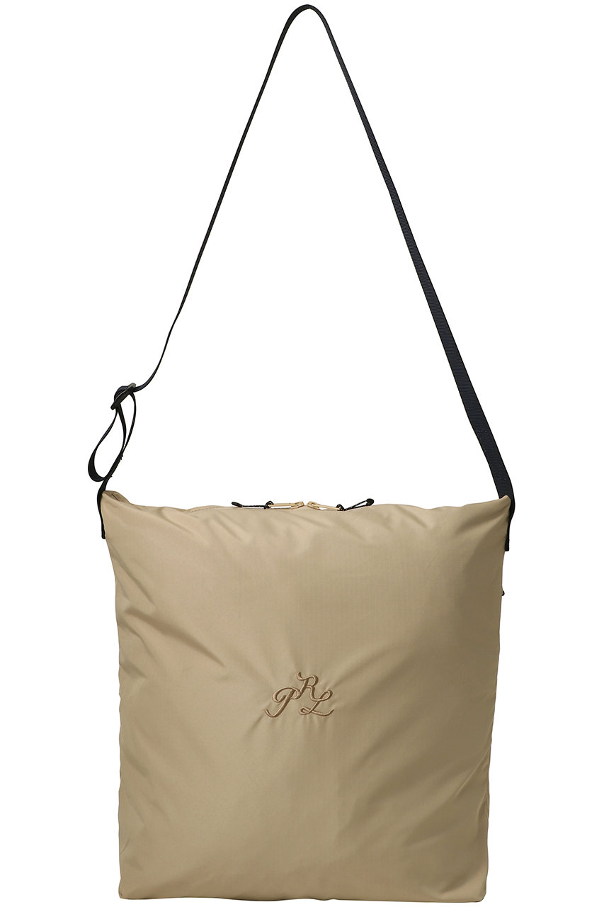 ポロ ラルフ ローレン(レイングッズ・アマガサ・ヒガサ)/POLO RALPH LAUREN(レイングッズ・雨傘・日傘)の撥水ショルダーBAGロゴ刺繍(ベージュ/23-119-13338-08-83)