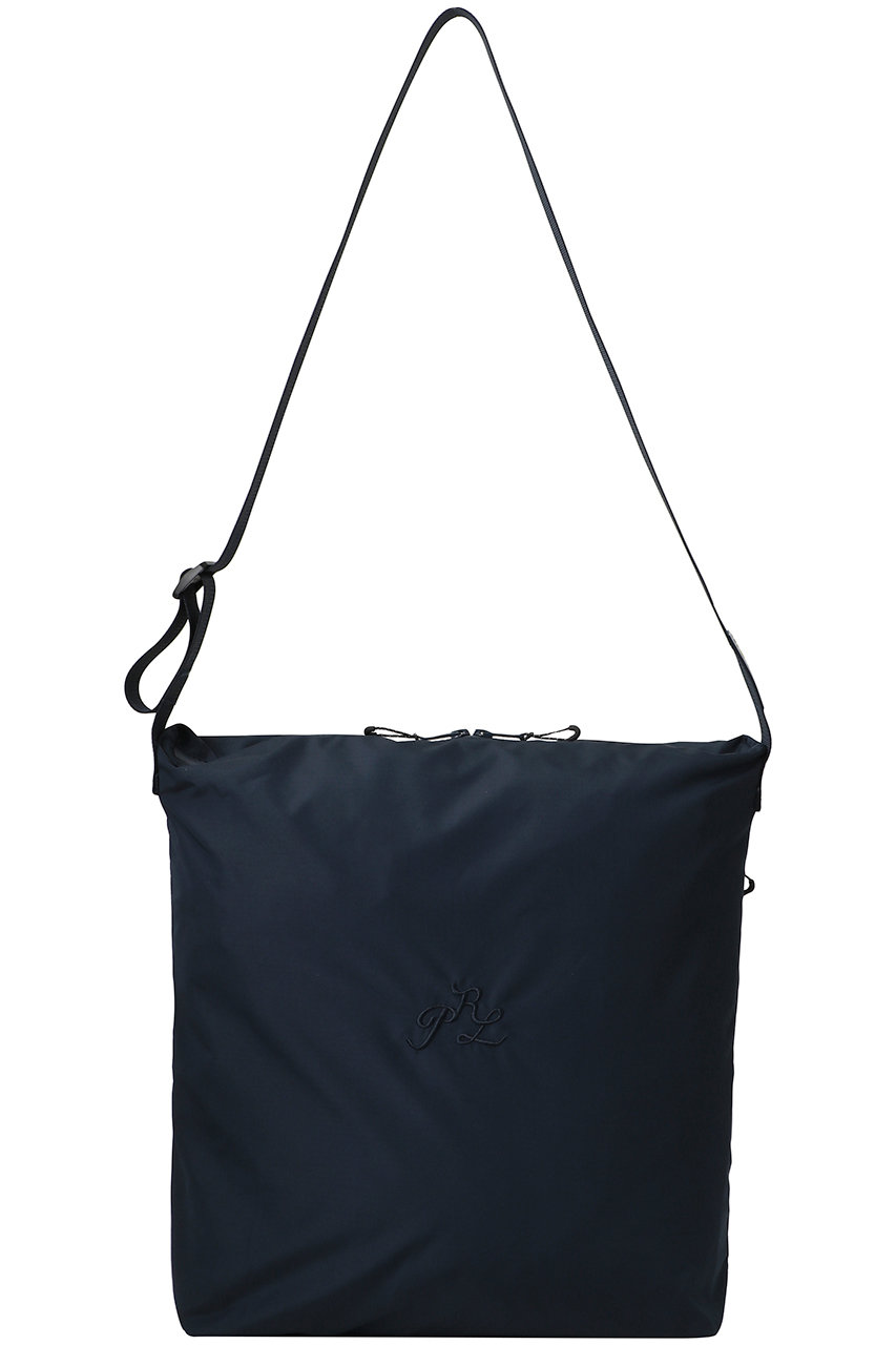 ポロ ラルフ ローレン(レイングッズ・アマガサ・ヒガサ)/POLO RALPH LAUREN(レイングッズ・雨傘・日傘)の撥水ショルダーBAGロゴ刺繍(ディープブルー/23-119-13338-08-83)