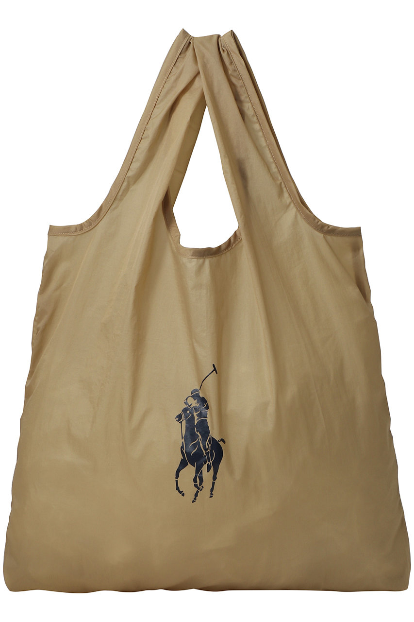 ポロ ラルフ ローレン(レイングッズ・アマガサ・ヒガサ)/POLO RALPH LAUREN(レイングッズ・雨傘・日傘)のポケッタブルBAGカラビナベルトツキ(ベージュ/23-119-13340-08-74)