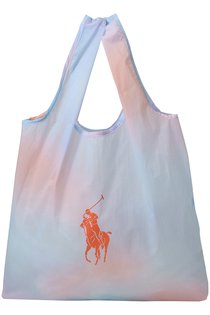 ポロ ラルフ ローレン(レイングッズ・アマガサ・ヒガサ)/POLO RALPH LAUREN(レイングッズ・雨傘・日傘)のポケッタブルBAGカラビナベルトツキ(サックスブルー/23-119-13340-08-74)