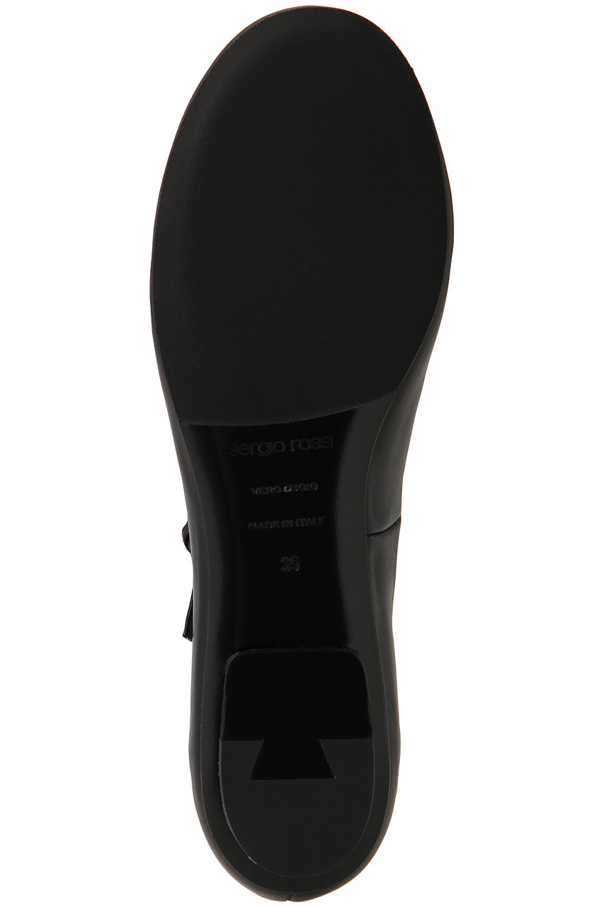 Sergio Rossi(セルジオ ロッシ)｜srPILIER バレリーナ/ブラック の通販