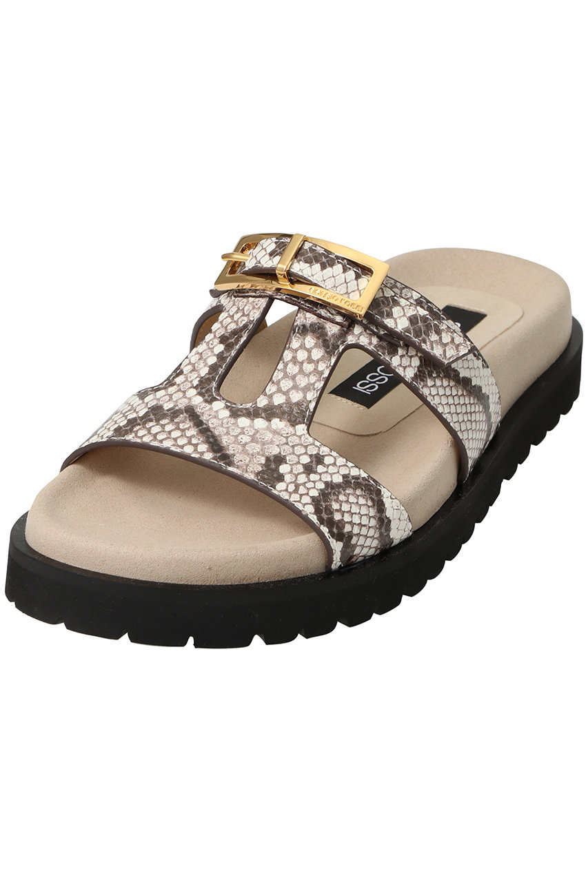 Sergio Rossi srNORA フラットサンダル (パイソンプリント, 35(22)) セルジオ ロッシ ELLE SHOP Sergio Rossi srNORA フラットサンダル (パイソンプリント, 35(22)) セルジオ ロッシ ELLE SHOP