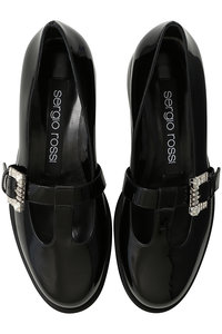 ♡Sergio Rossi 紫 フラットシューズ♡裏貼り済　早いもの勝ち Sergio Rossi(セルジオロッシ) フラットシューズ(レディース) - 海外