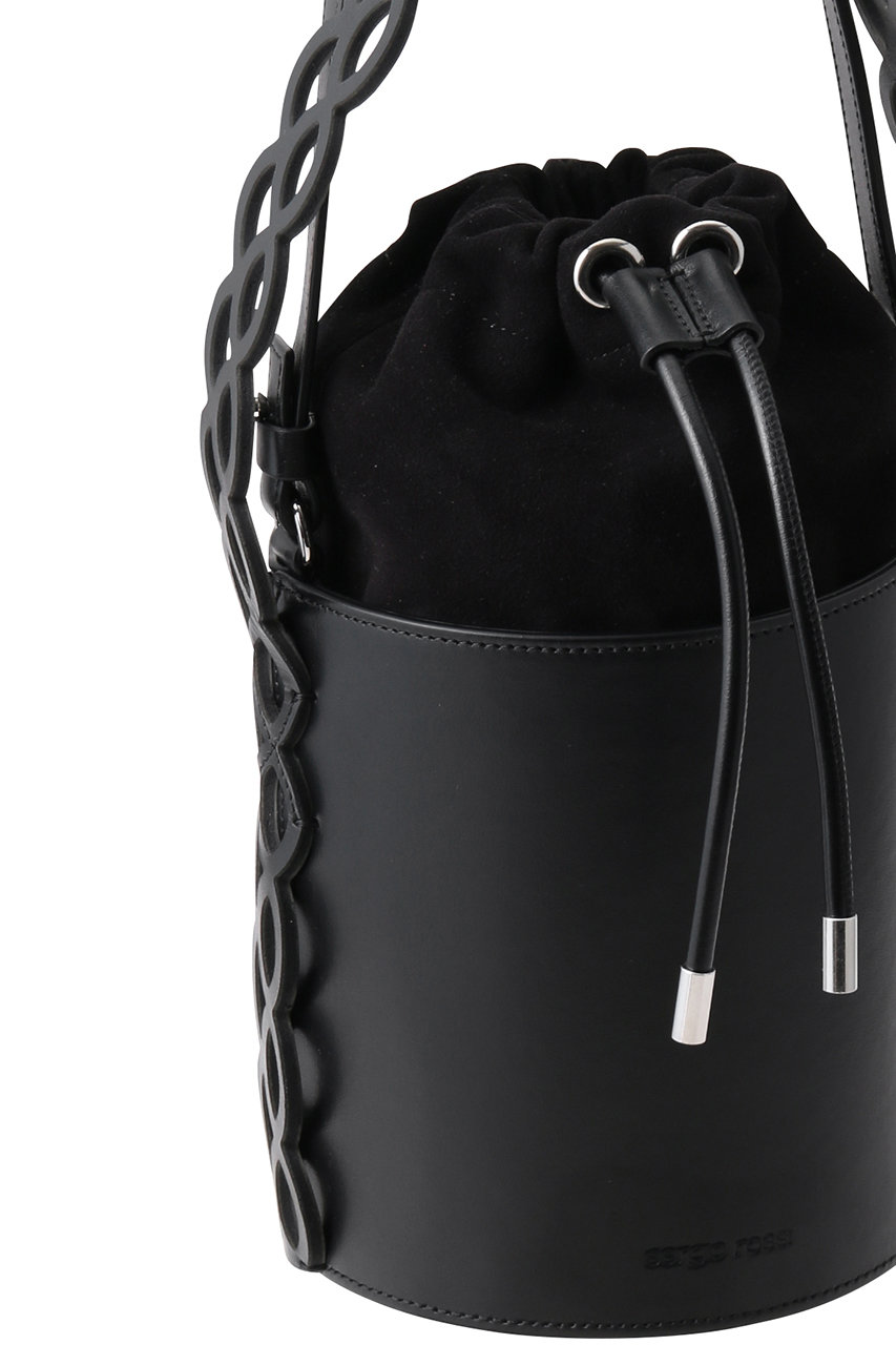 Sergio Rossi(セルジオ ロッシ)｜srMERMAID SHOULDER/ブラック の通販