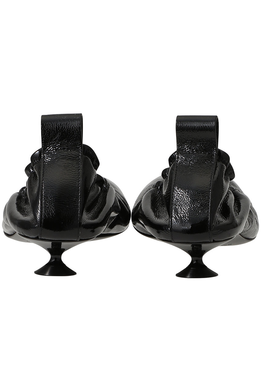 ほぼ新品 セルジオロッシ sr1 39 ブラック フラットパンプス バレリーナ ほぼ新品 セルジオロッシ sr1 39 ブラック フラットパンプス