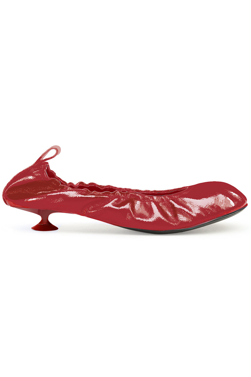 Sergio Rossi ORB バレリーナパンプス (リップスティックレッド, 37(24)) セルジオ ロッシ ELLE SHOP Sergio Rossi ORB バレリーナパンプス (リップスティックレッド, 37(24)) セルジオ ロッシ ELLE SHOP