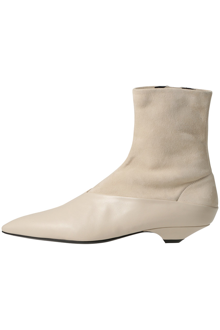 Sergio Rossi BEAK ブーティ (オフホワイト, 37(24)) セルジオ ロッシ ELLE SHOP Sergio Rossi BEAK ブーティ (オフホワイト, 37(24)) セルジオ ロッシ ELLE SHOP