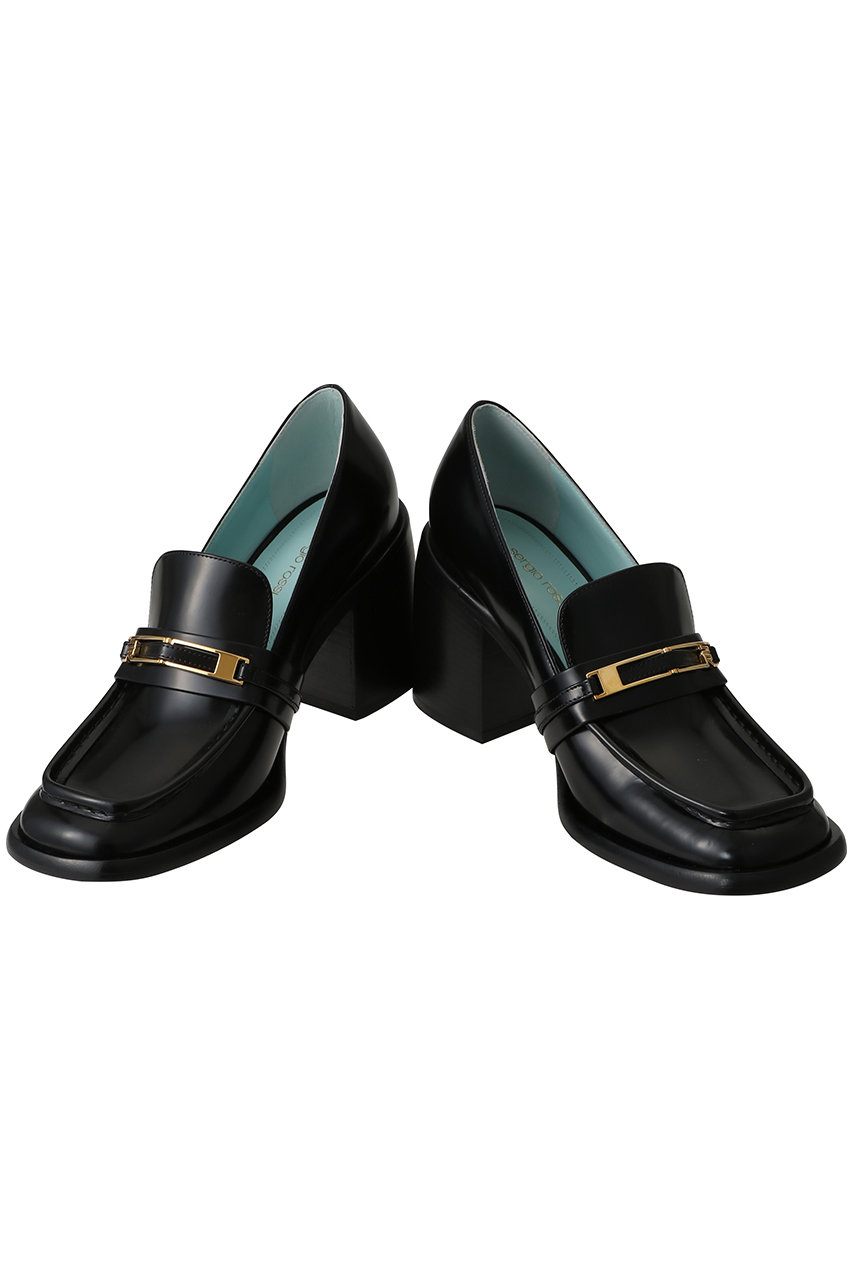 Sergio Rossi(セルジオ ロッシ)｜BITT ローファーパンプス/ブラック＋