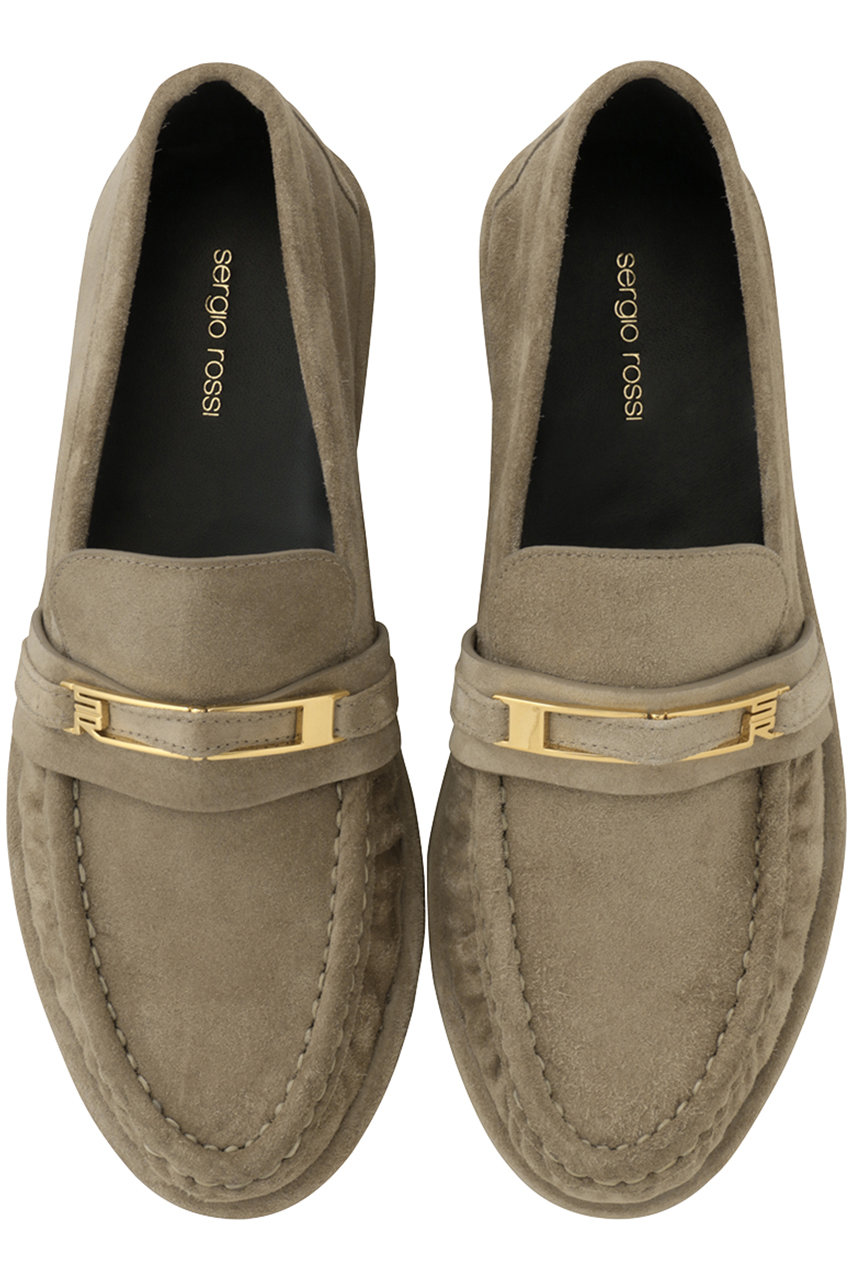 セルジオ ロッシ/Sergio RossiのBITT ローファー(クレイベージュ/B14450MVIN14)