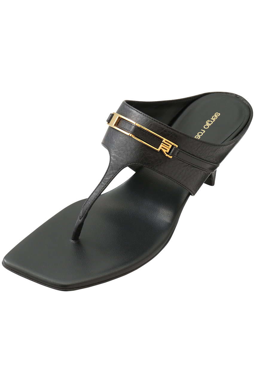 セルジオ ロッシ/Sergio RossiのBITT トングサンダル(ブラック/B14470MVAN02)