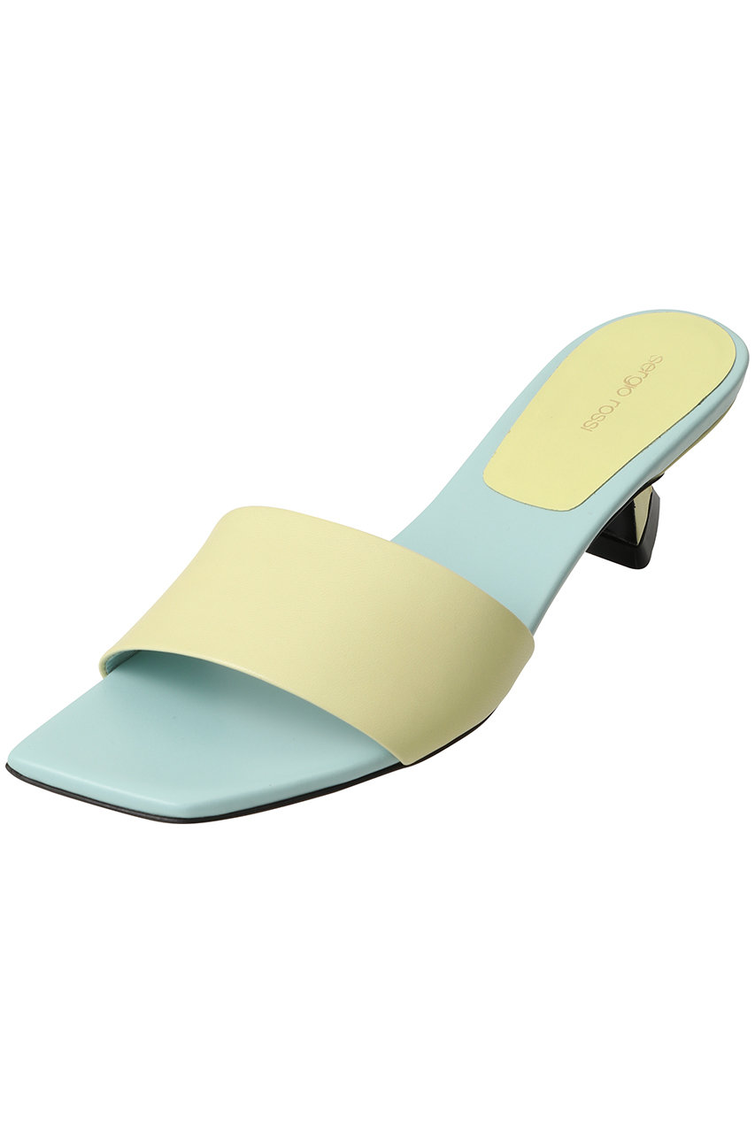 セルジオ ロッシ/Sergio RossiのSCULPT ミュール(カモミールイエロー/B14530MCPT04)