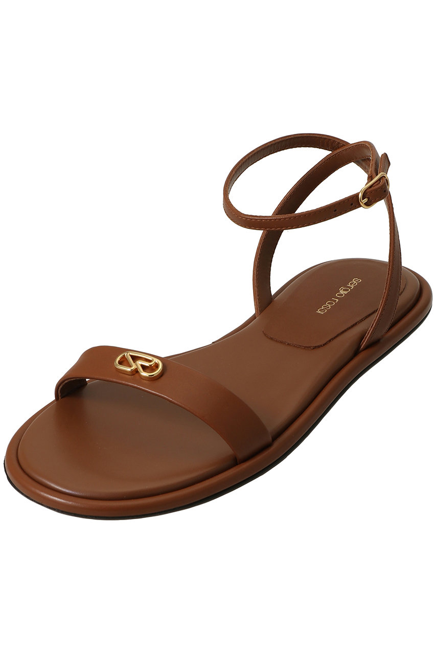 セルジオ ロッシ/Sergio RossiのSURGE フラットサンダル(キャラメルブラウン/B14320MMVN13)