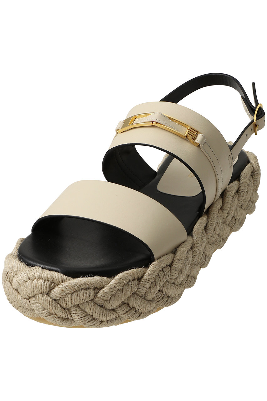 セルジオ ロッシ/Sergio RossiのBITT ウエッジサンダル(オフホワイト/B14410MMVN13)